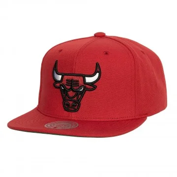 NBA Chicago Bulls "Conference Patch" Mütze (Cap) Mitchell & Ness auf FrenchMarket