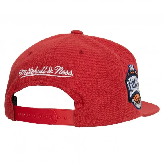 NBA Chicago Bulls "Conference Patch" Mütze (Cap) Mitchell & Ness auf FrenchMarket