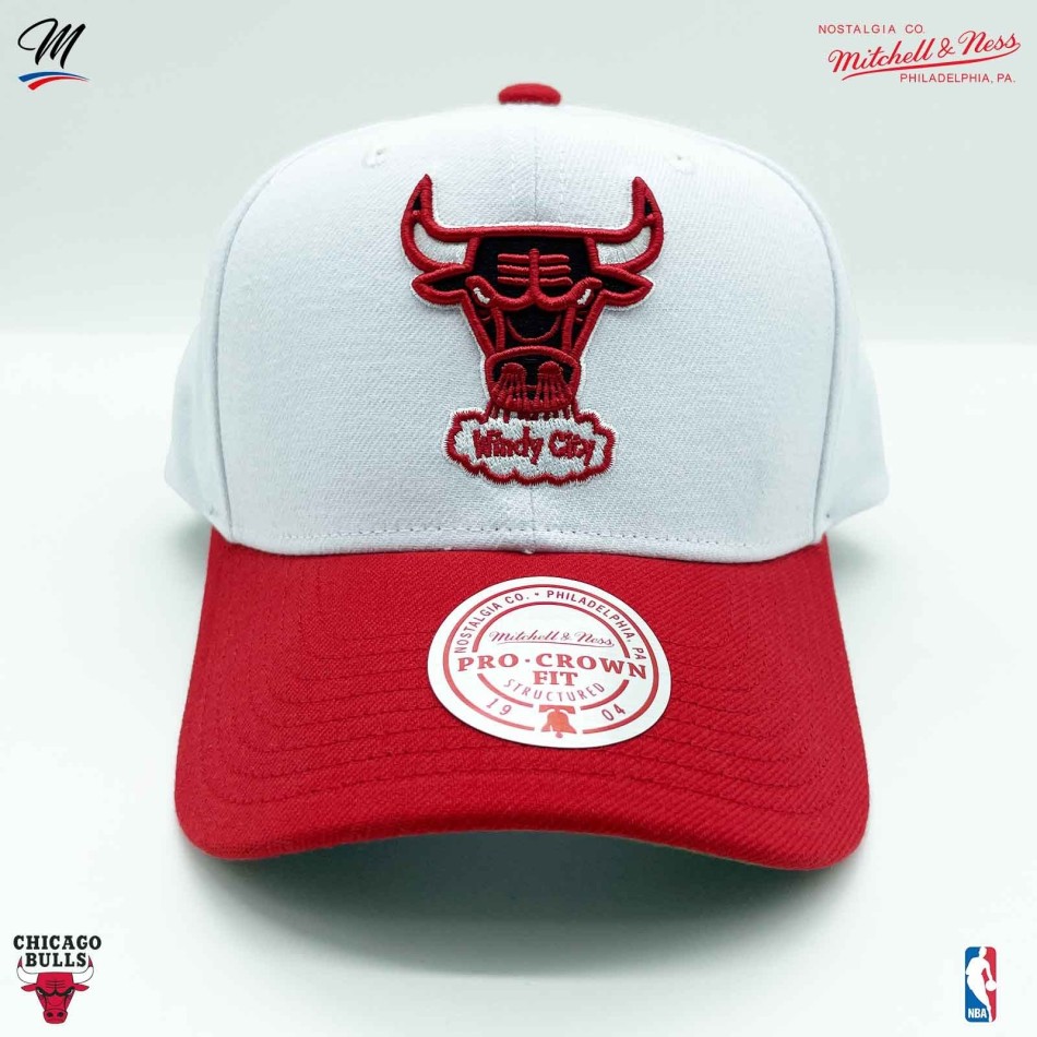 Chicago Bulls HWC "Team 2 Tone 2.0" NBA Cap (Caps) Mitchell & Ness on FrenchMarket