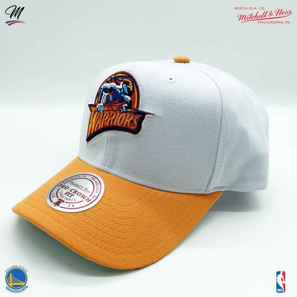 NBA Golden State Warriors HWC "Team 2 Tone 2.0" Cap (Cap) Mitchell & Ness auf FrenchMarket