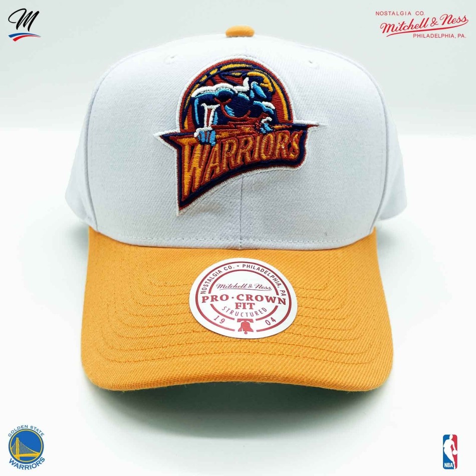 NBA Golden State Warriors HWC "Team 2 Tone 2.0" Cap (Cap) Mitchell & Ness auf FrenchMarket