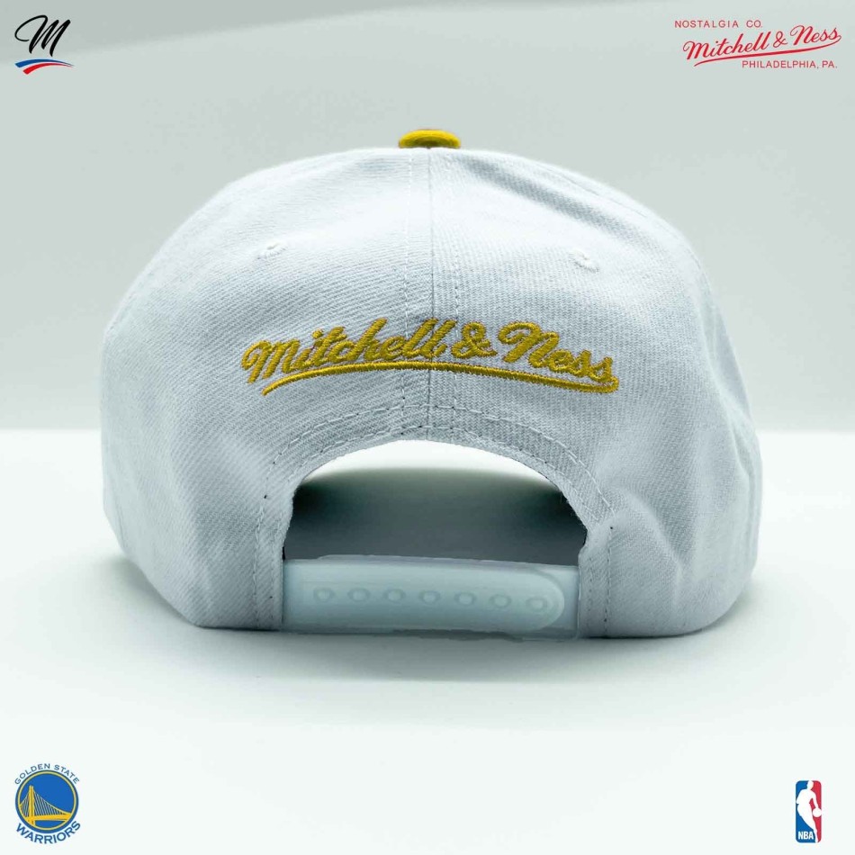 NBA Golden State Warriors HWC "Team 2 Tone 2.0" Cap (Cap) Mitchell & Ness auf FrenchMarket