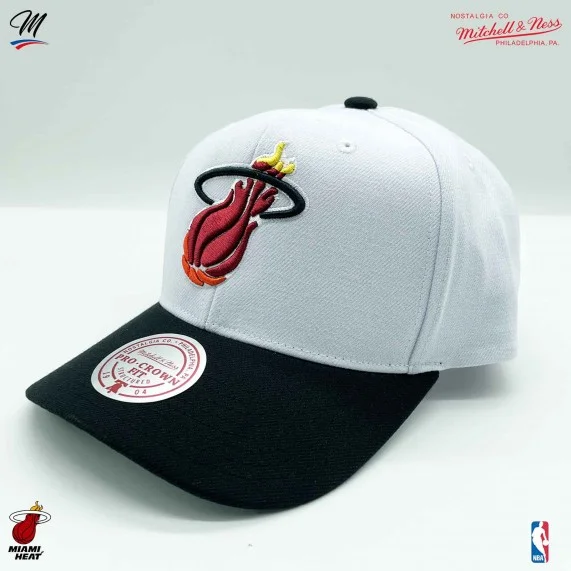 Miami Heat HWC "Team 2 Tone 2.0" NBA pet (Caps) Mitchell & Ness chez FrenchMarket