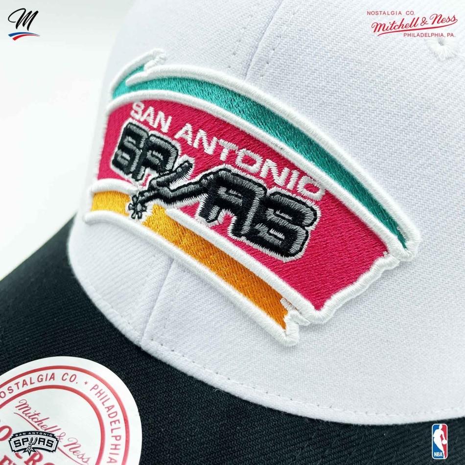 MITCHELL & NESS San Antonio Spurs HWC "Team 2 Tone 2.0" NBA keps