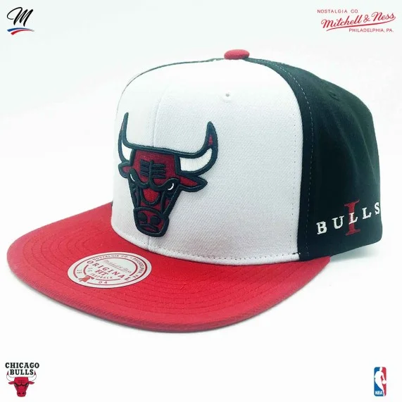 Casquette NBA Chicago Bulls "CORE I Snapback" (Caps) Mitchell & Ness chez FrenchMarket