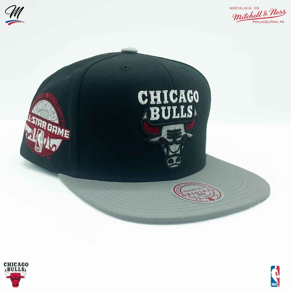 Chicago Bulls "Core III Snapback" NBA Cap (Caps) Mitchell & Ness on FrenchMarket