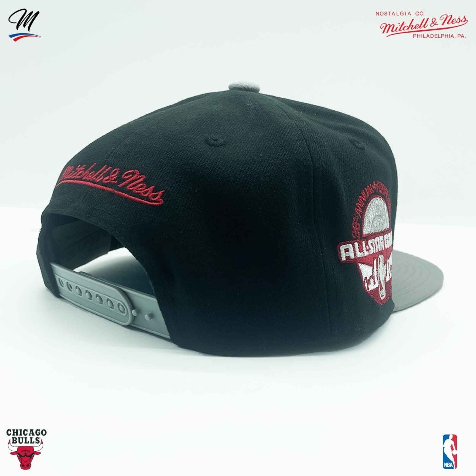 Chicago Bulls "Core III Snapback" NBA Cap (Caps) Mitchell & Ness on FrenchMarket