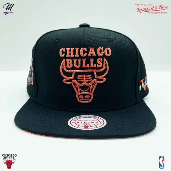 NBA Chicago Bulls "Core VI Snapback" Kappe (Cap) Mitchell & Ness auf FrenchMarket