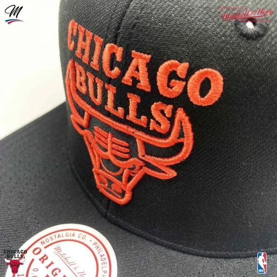 NBA Chicago Bulls "Core VI Snapback" Kappe (Cap) Mitchell & Ness auf FrenchMarket