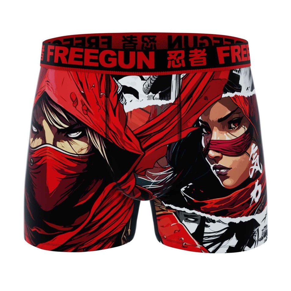 Manga Video Game" men's boxer shorts (Men's boxer shorts) Freegun on FrenchMarket