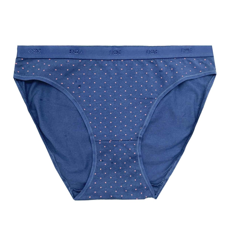 Lot de 4 Culottes Fantaisies Coton Stretch "EcoDim" (Bragas) Dim chez FrenchMarket