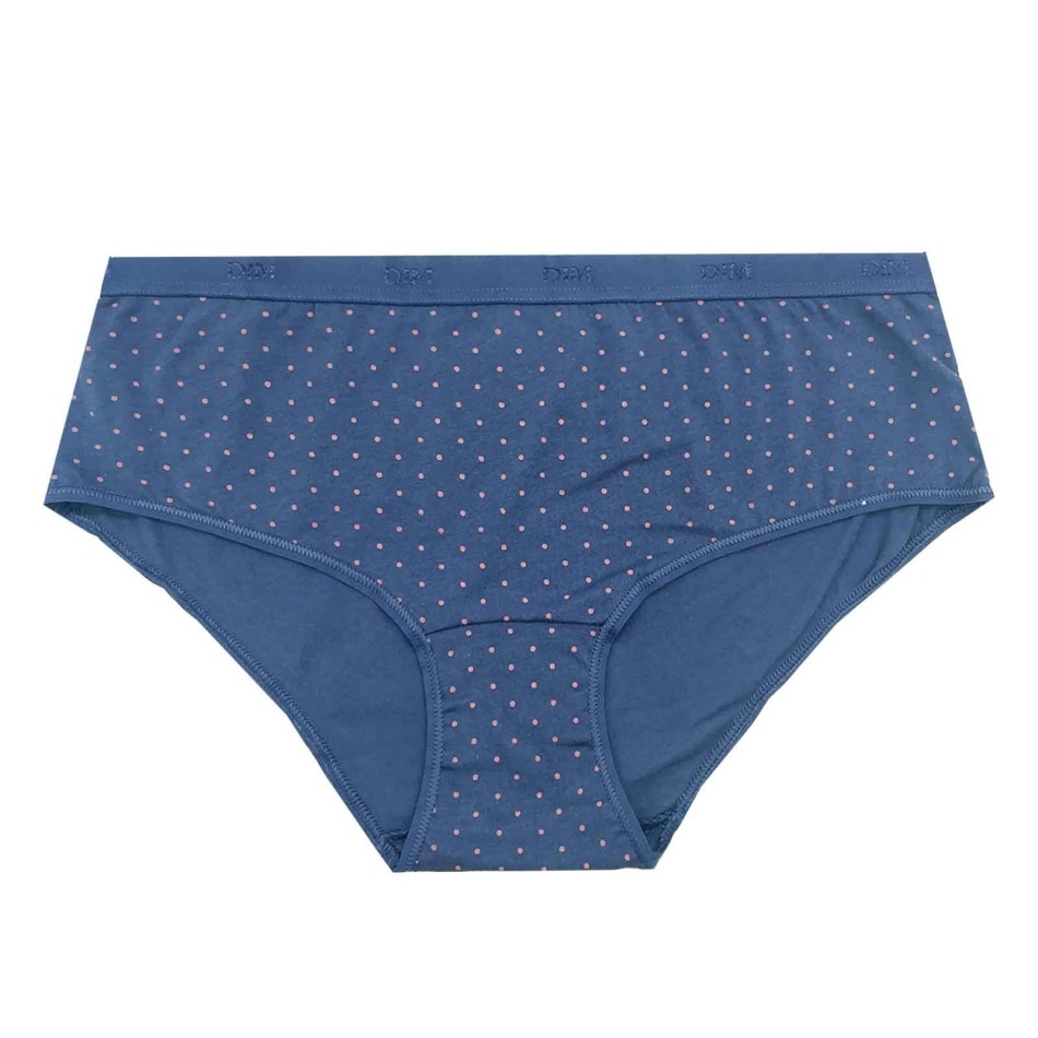 Lot de 4 Boxers Fantaisies Coton Stretch "Les Pockets" (Boxer Femme) Dim chez FrenchMarket