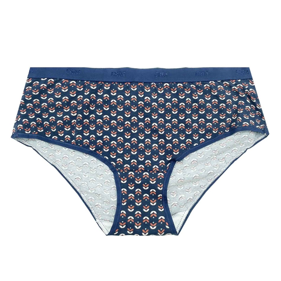 DIM Set om 4 damboxershorts med fickor i bomullsstretch