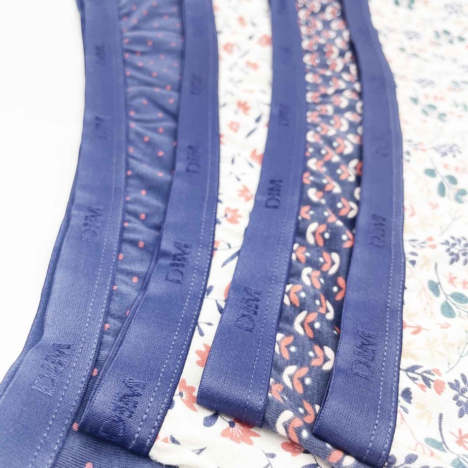 DIM Set om 4 damboxershorts med fickor i bomullsstretch