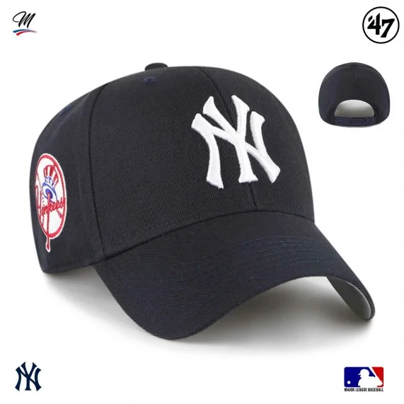 Cap MLB New York Yankees "Sure Shot Snapback MVP" (Caps) '47 Brand on FrenchMarket