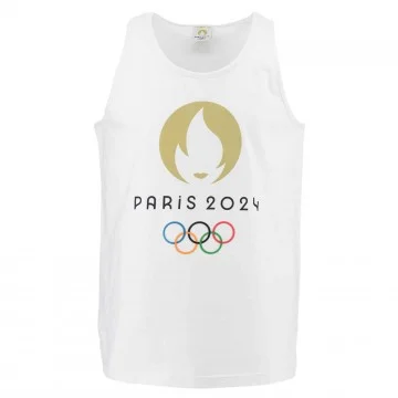 Débardeur Homme "JO Paris 2024" 100% Coton (Débardeur Homme) French Market chez FrenchMarket