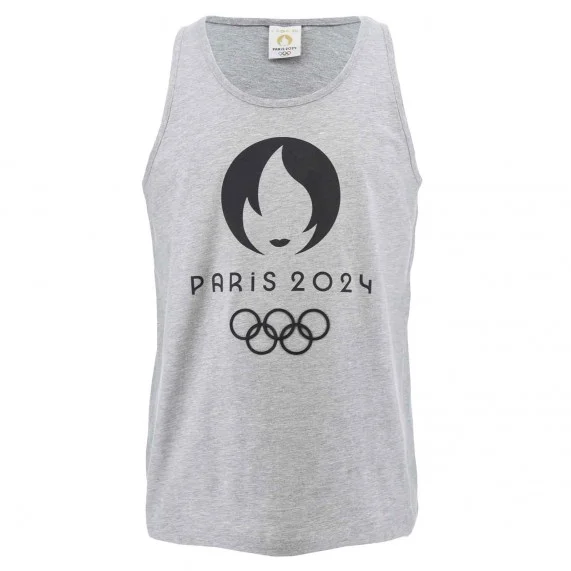 Camiseta de tirantes para hombre "Juegos Olímpicos París 2024" 100% Algodón (Débardeur) French Market chez FrenchMarket