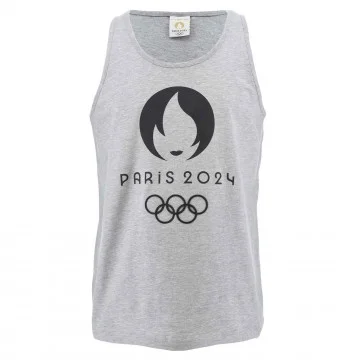 Heren tanktop "Olympische Spelen Parijs 2024" 100% Katoen (Débardeur) French Market chez FrenchMarket