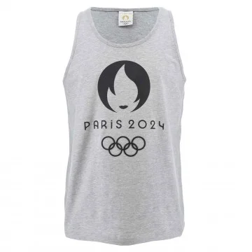 Herren-Top "Olympische Spiele Paris 2024" 100% Baumwolle (Débardeur) French Market auf FrenchMarket