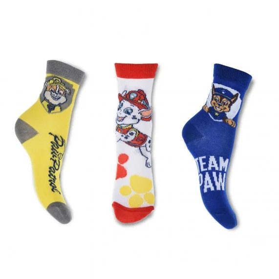 Lot de 6 Paires de Chaussettes Garçon La Pat' Patrouille (Fantaisies) French Market chez FrenchMarket