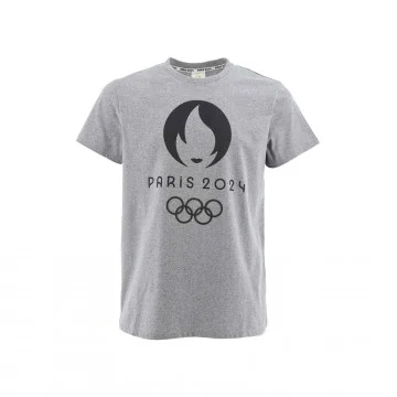 T-Shirt Homme "JO Paris 2024" Coton Recyclé (T-Shirt Homme) French Market chez FrenchMarket