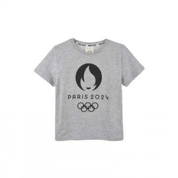 Kinder-T-shirt "Olympische Spelen Parijs 2024" 100% Katoen (T-Shirt) French Market chez FrenchMarket