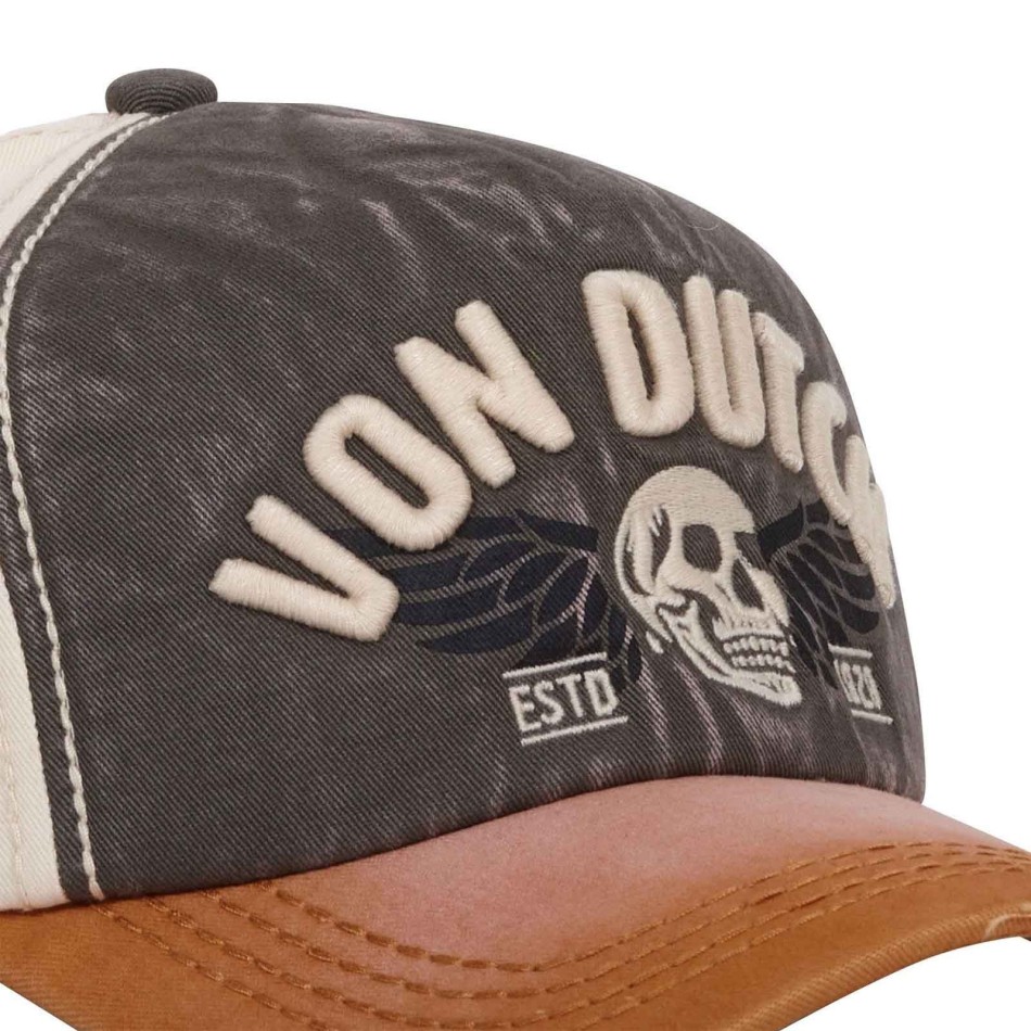 VON DUTCH "Xavier Vintage" Basebollkeps 100% bomull