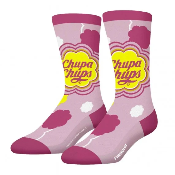 Set van 2 paar "Chupa Chups" damessokken (Sokken) Freegun chez FrenchMarket
