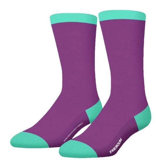 Lote de 2 pares de calcetines "Chupa Chups" para mujer (Calcetines) Freegun chez FrenchMarket