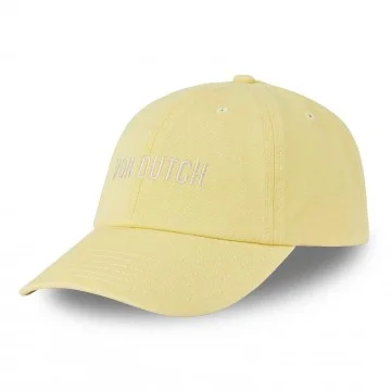 Pap Cap Zacht Geborduurd Off White (Caps) Von Dutch chez FrenchMarket