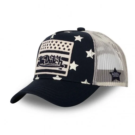 USA Flag Star Trucker Cap (Caps) Von Dutch on FrenchMarket