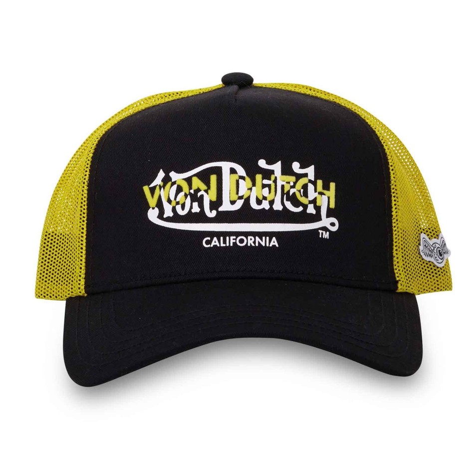 Casquette Trucker "Black & Yellow"