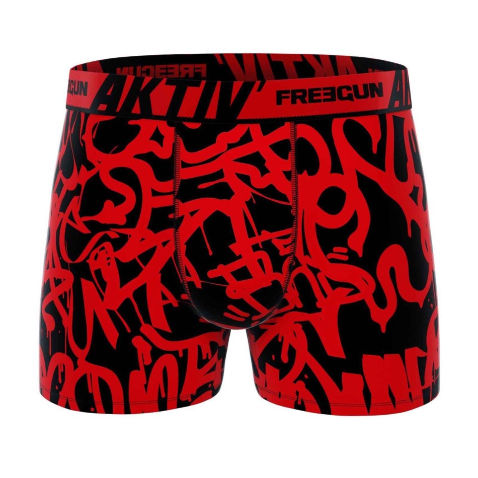FREEGUN Boxer Men Bomull AKTIV Sport "Graffiti
