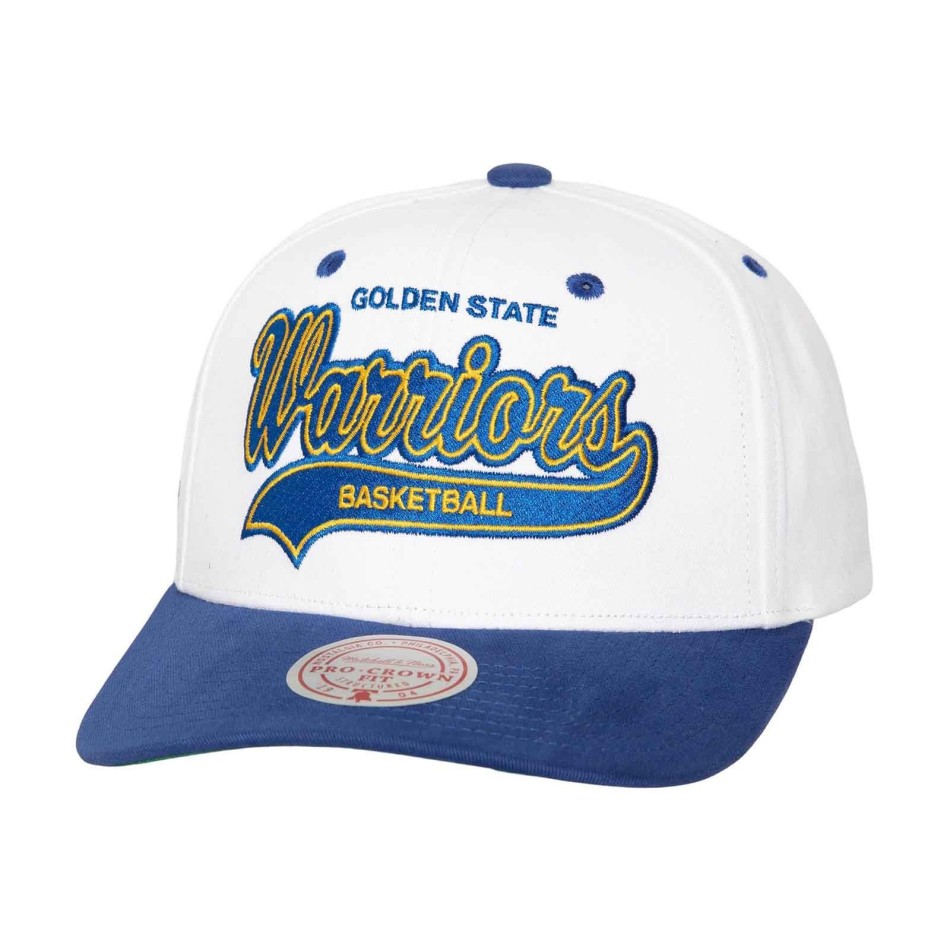NBA Golden State Warriors "Tail Sweep Pro" cap (Caps) Mitchell & Ness on FrenchMarket
