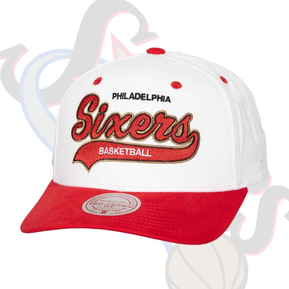 MITCHELL & NESS Philadelphia Sixers "Tail Sweep Pro" NBA-keps