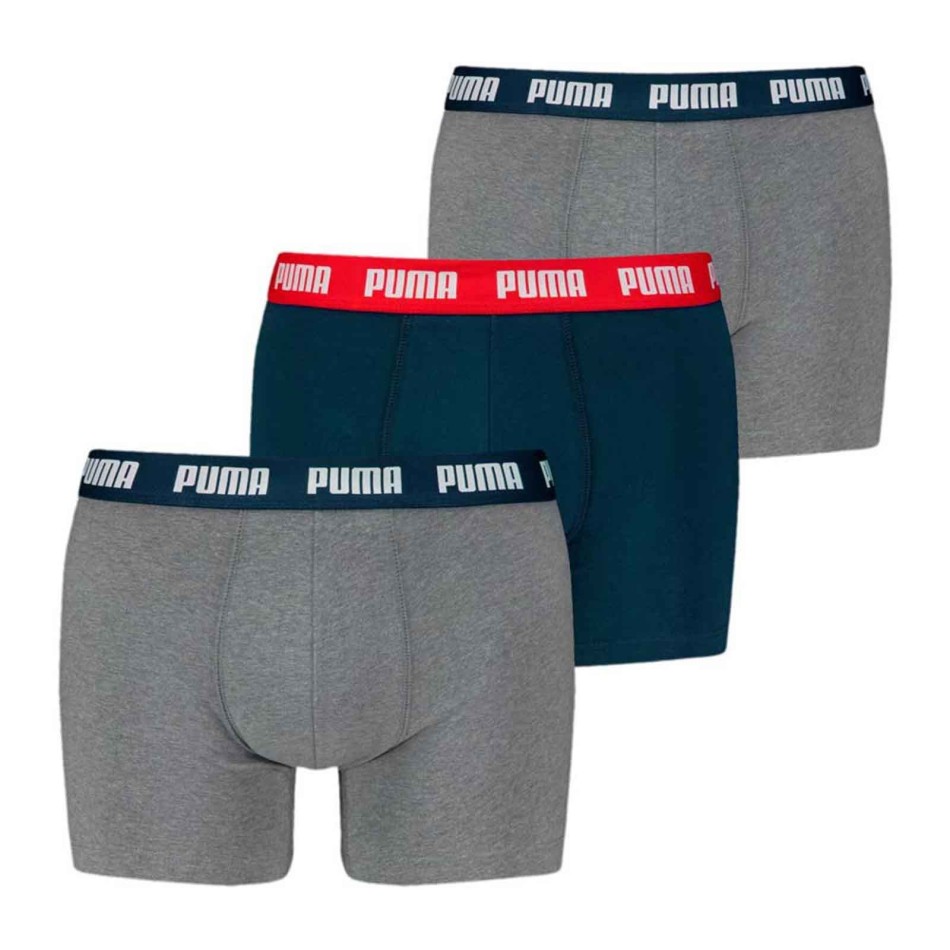 PUMA Boxershorts i bomull "Everyday" för män Set om 3