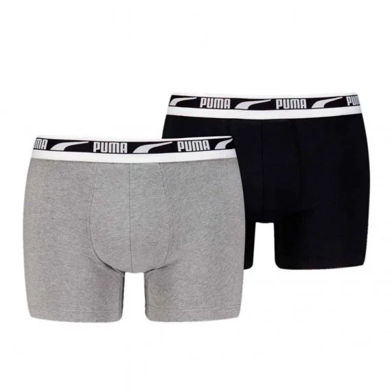 Pack de 2 Boxers Homme Coton "Everyday Multi Logo" (Lot boxers Homme) PUMA chez FrenchMarket Pack de 2 Boxers Homme Coton "Everyday Multi Logo" (Lot boxers Homme) PUMA chez FrenchMarket