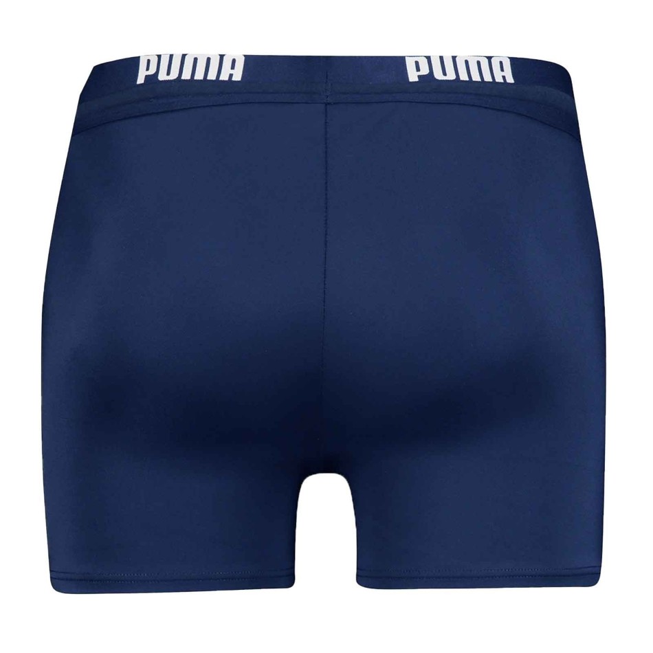 PUMA Maillot de Bain Trunk Homme "Logo" | Black, Red, Navy