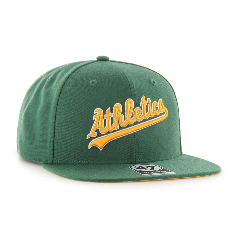 47 Oakland Athletics MLB Under Script Captain keps grön