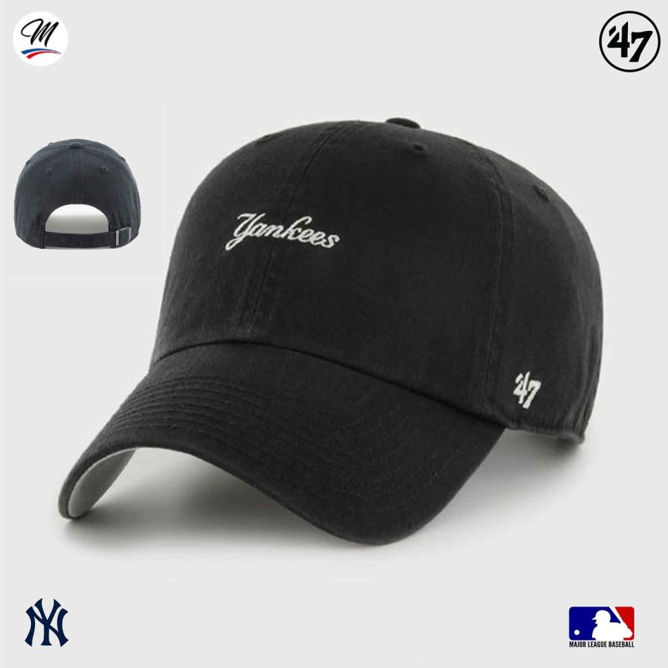 47 NY Yankees basebollkeps "Base Runner Script Clean up