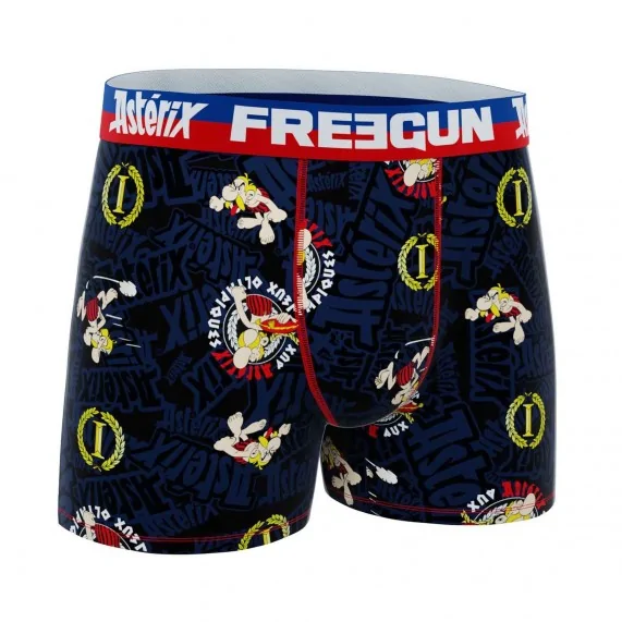 Herren-Boxershorts aus Mikrofaser "Asterix bei den Olympischen Spielen" (Boxershorts Mann) Freegun auf FrenchMarket