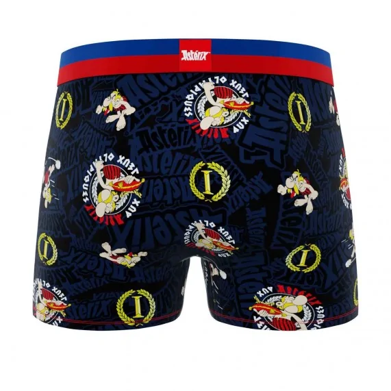 Herren-Boxershorts aus Mikrofaser "Asterix bei den Olympischen Spielen" (Boxershorts Mann) Freegun auf FrenchMarket