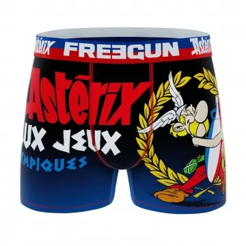 Boxer da uomo in microfibra "Asterix ai Giochi Olimpici (Boxer) Freegun chez FrenchMarket