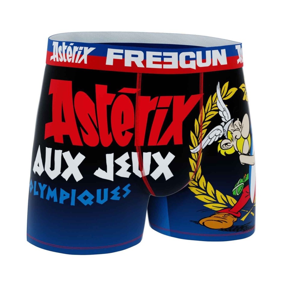 FREEGUN Boxershorts i mikrofiber för män "Asterix på Olympiska spelen