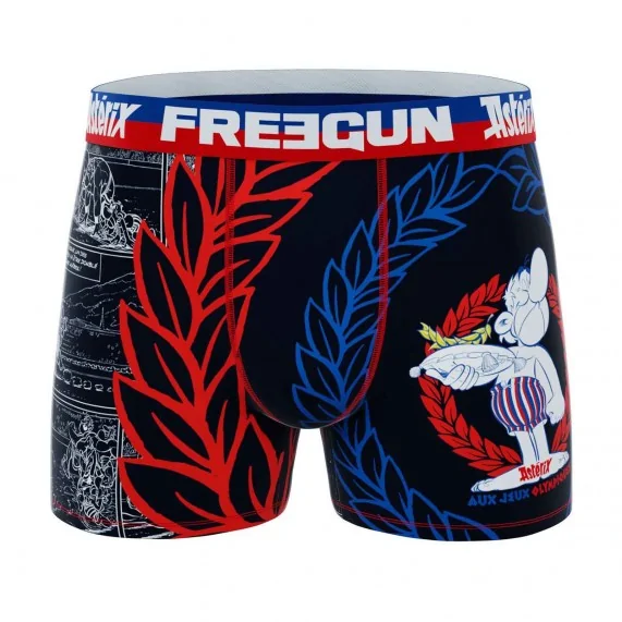 Boxer da uomo in microfibra "Asterix ai Giochi Olimpici (Boxer da uomo) Freegun chez FrenchMarket