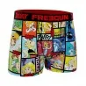 Boxer Mann Mikrofaser "Asterix BD" (Boxershorts Mann) Freegun auf FrenchMarket