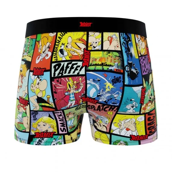 Boxer Mann Mikrofaser "Asterix BD" (Boxershorts Mann) Freegun auf FrenchMarket