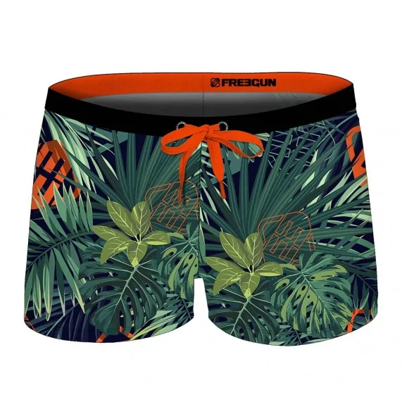 Costume da bagno "Tropical Summer" da uomo (Boxer) Freegun chez FrenchMarket