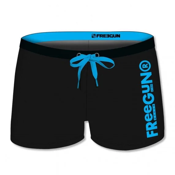 Maillot de Bain Homme "Never Stop N24Black" (Maillots de bain) Freegun chez FrenchMarket