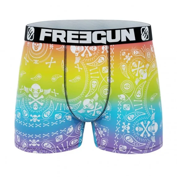 Set di 3 boxer da uomo in microfibra con bandana (Boxer da uomo) Freegun chez FrenchMarket